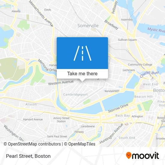 Pearl Street map