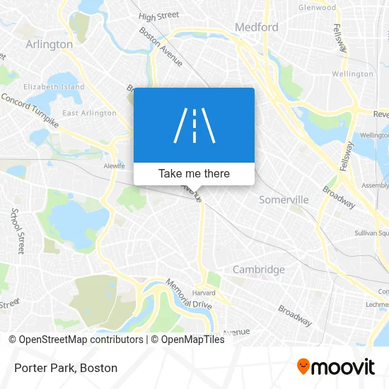 Porter Park map