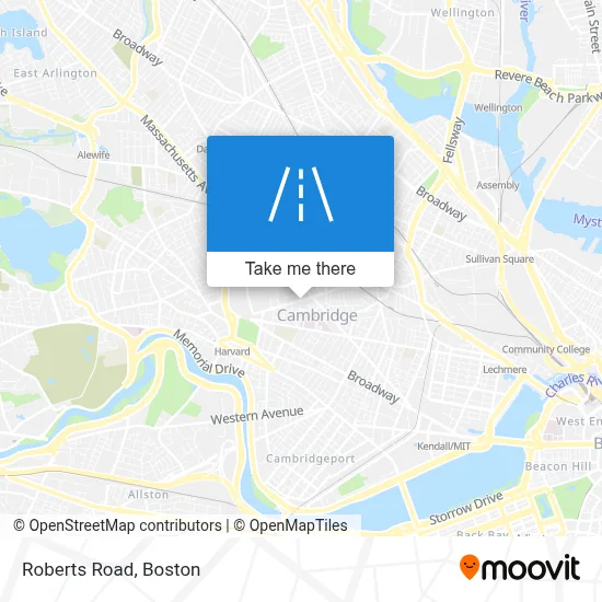 Roberts Road map