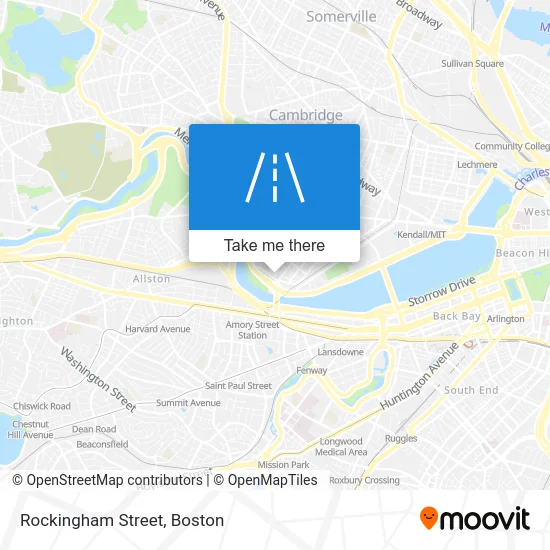Rockingham Street map