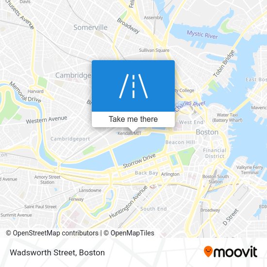 Mapa de Wadsworth Street