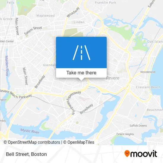 Bell Street map
