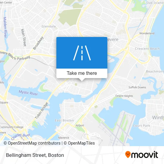 Bellingham Street map
