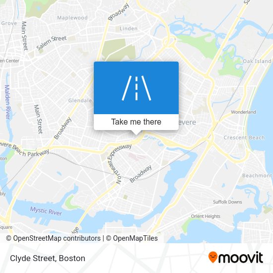 Mapa de Clyde Street