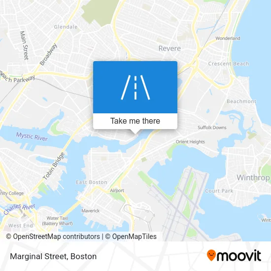 Marginal Street map