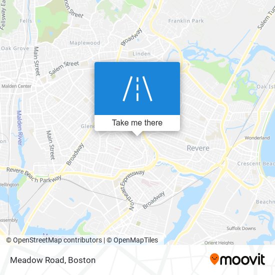 Mapa de Meadow Road