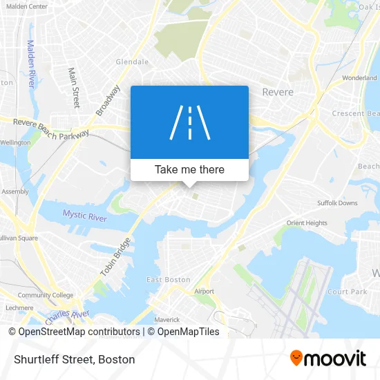 Shurtleff Street map