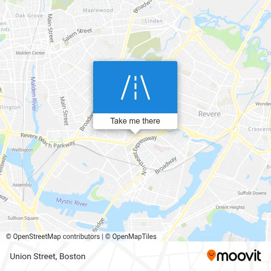 Union Street map