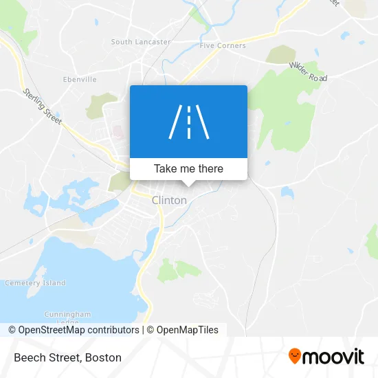 Beech Street map