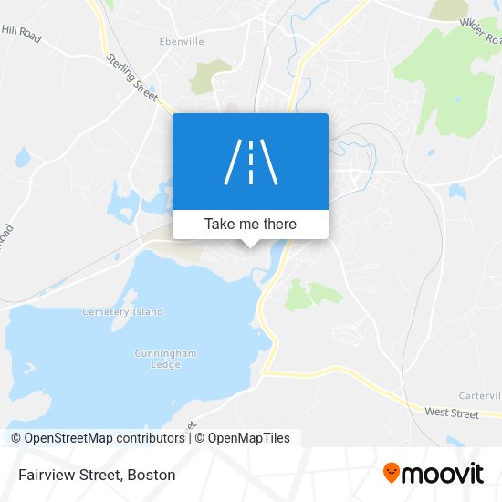 Mapa de Fairview Street