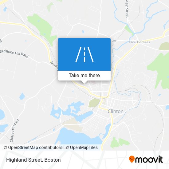 Mapa de Highland Street
