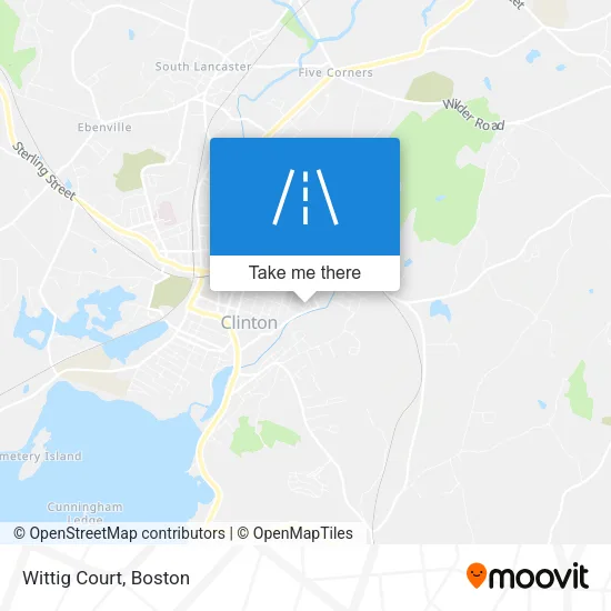Wittig Court map