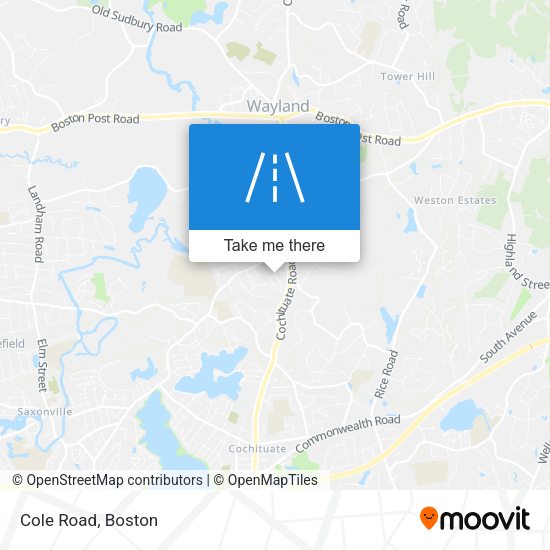 Mapa de Cole Road