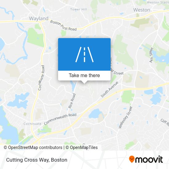 Mapa de Cutting Cross Way