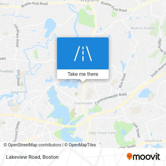 Mapa de Lakeview Road
