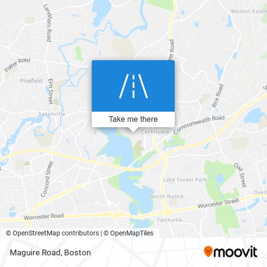 Maguire Road map