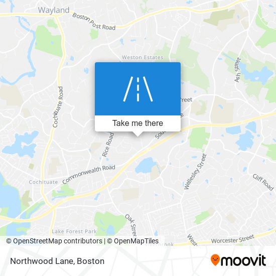Mapa de Northwood Lane