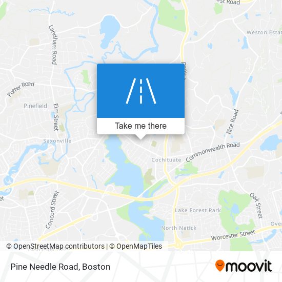 Mapa de Pine Needle Road