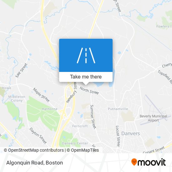 Mapa de Algonquin Road