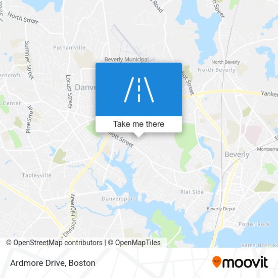 Ardmore Drive map