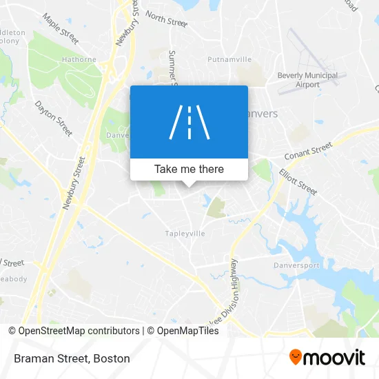 Braman Street map