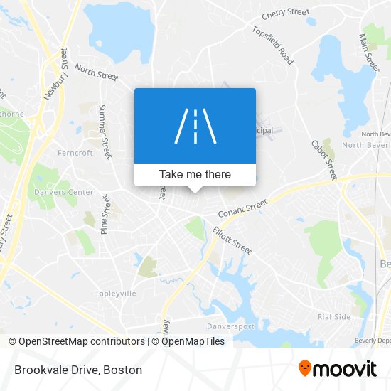 Brookvale Drive map