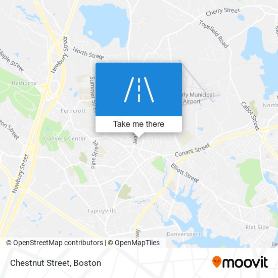 Mapa de Chestnut Street
