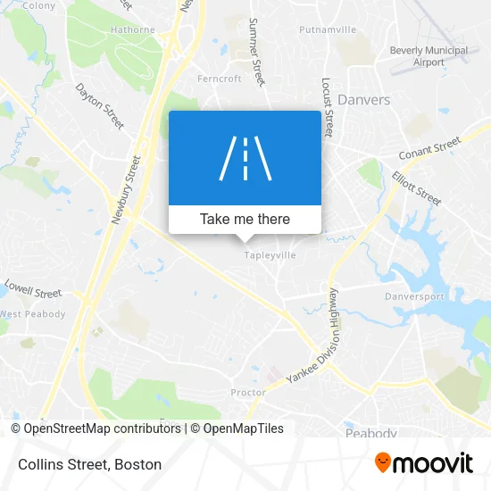 Collins Street map