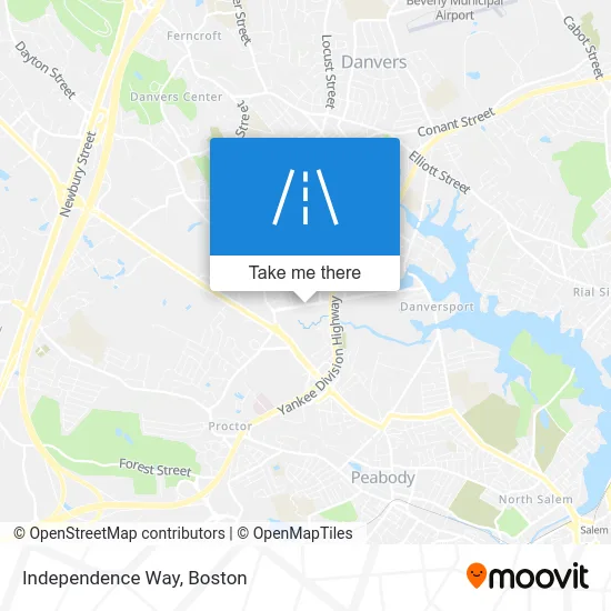 Independence Way map