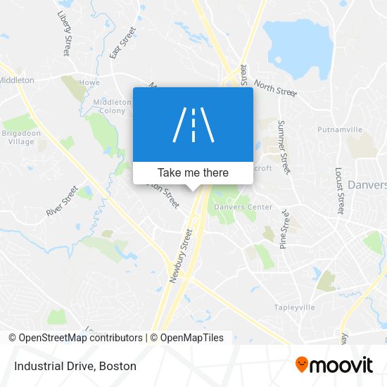 Mapa de Industrial Drive