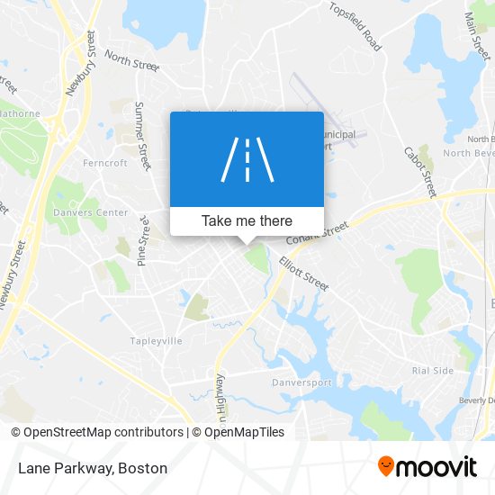 Lane Parkway map