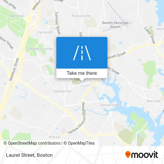 Laurel Street map