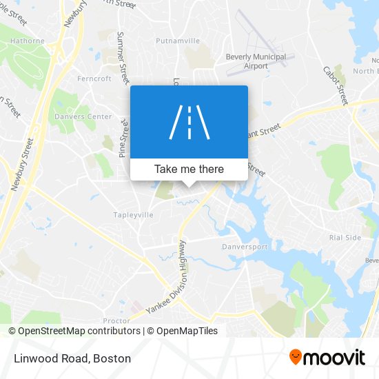 Mapa de Linwood Road