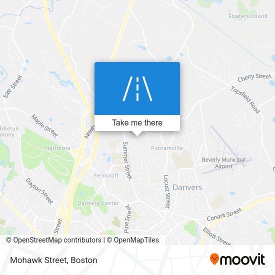 Mapa de Mohawk Street