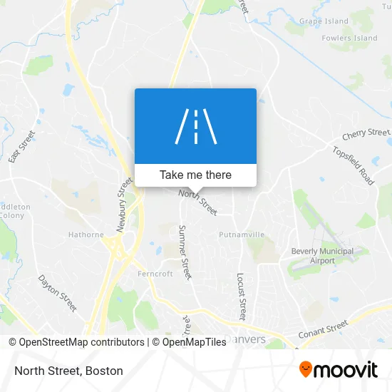 North Street map