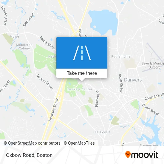 Oxbow Road map