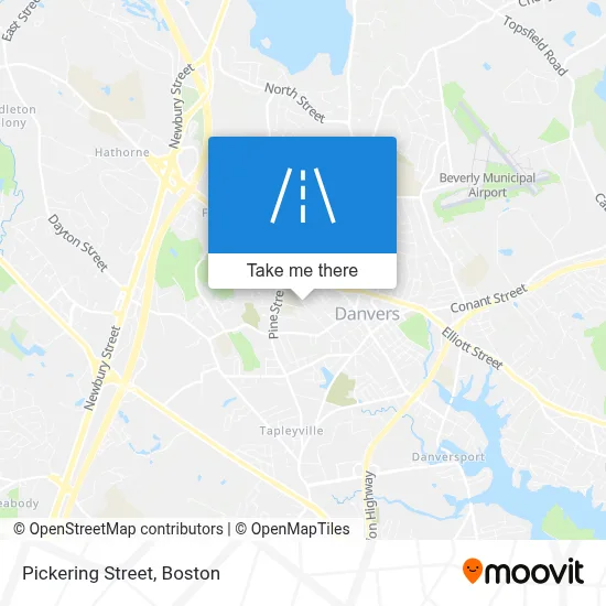 Pickering Street map