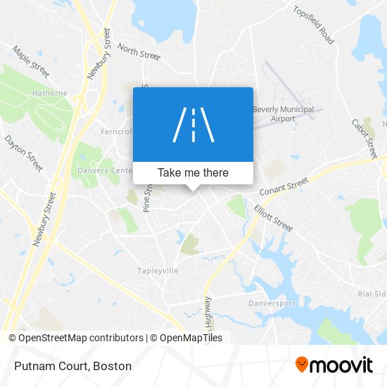 Mapa de Putnam Court