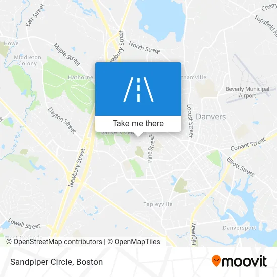 Sandpiper Circle map