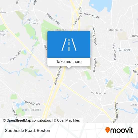 Mapa de Southside Road