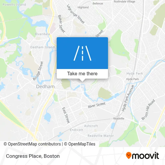 Congress Place map