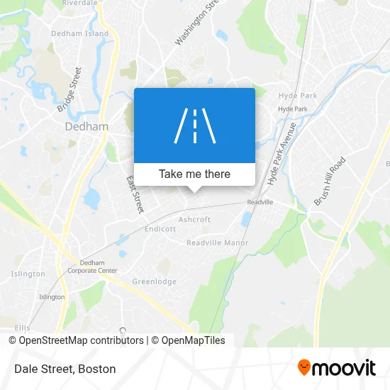 Dale Street map