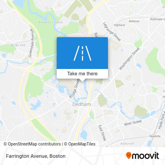 Mapa de Farrington Avenue