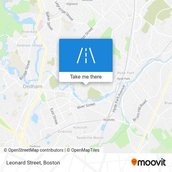 Mapa de Leonard Street