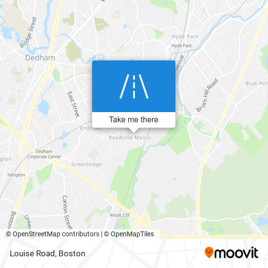Louise Road map