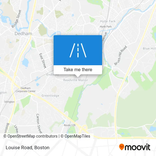 Mapa de Louise Road