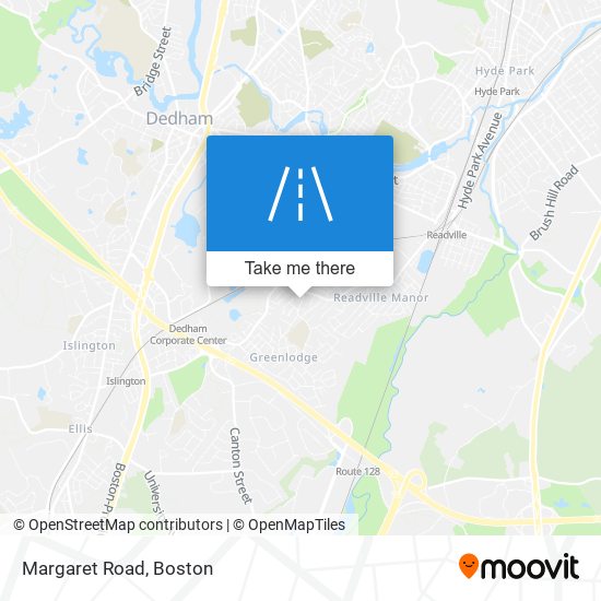 Margaret Road map