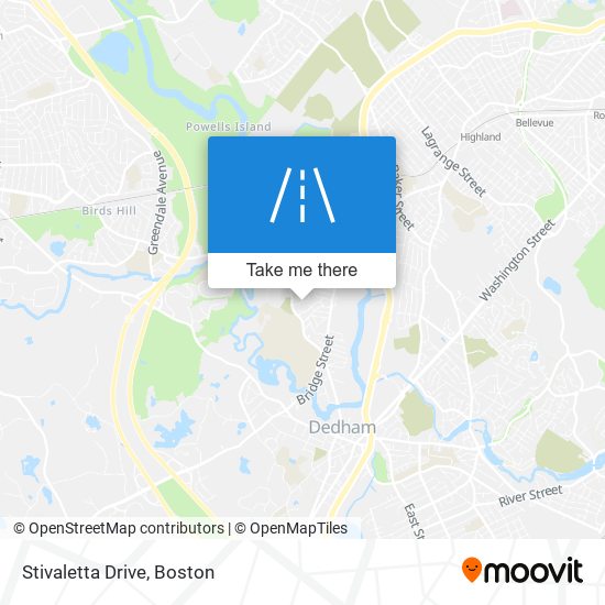 Mapa de Stivaletta Drive