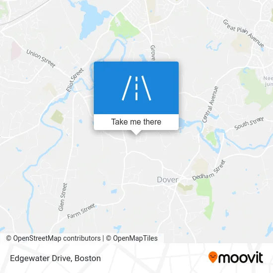 Edgewater Drive map