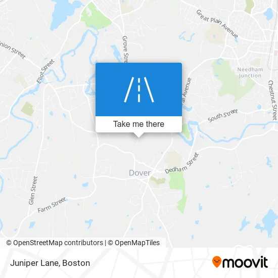 Juniper Lane map